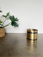 Load image into Gallery viewer, Large Brass Planter
