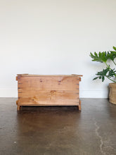 Load image into Gallery viewer, Primitive Pine Chest
