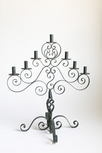 Wrought Iron Candelabra