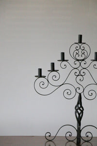 Wrought Iron Candelabra