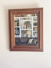 Load image into Gallery viewer, Vintage Wooden Wall Mirror
