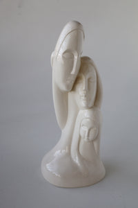 Mid Century Modern Family Ceramic Sculpture