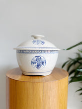 Load image into Gallery viewer, Ceramic Crane Motif Lidded Bowl
