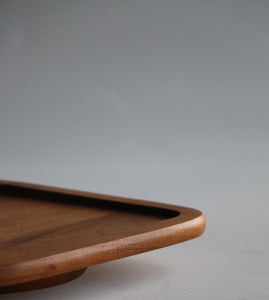 Mid Century Modern Teak Cheese Board by Dolphin