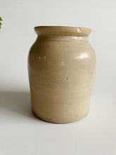 Load image into Gallery viewer, Antique Ivory Stoneware Vase
