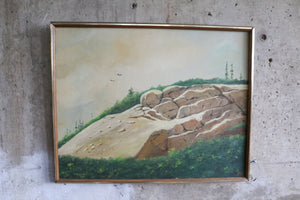 Vintage Landscape Oil Painting