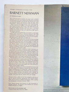 Barnet Newman The Museum of Modern Art