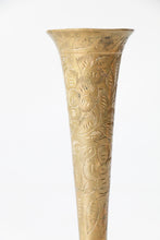 Load image into Gallery viewer, Etched Brass Vase
