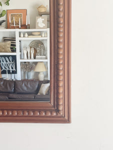 Vintage Wooden Wall Mirror