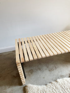 Locally Made Slatted Coffee Table