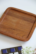 Load image into Gallery viewer, Mid Century Modern Teak Cheese Board by Dolphin
