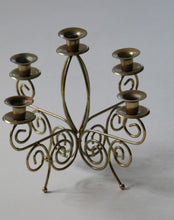 Load image into Gallery viewer, Brass Candelabra
