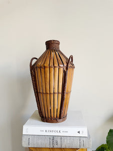 Rattan Vase