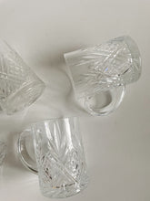 Load image into Gallery viewer, Set of Four Crystal Mugs
