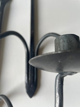 Load image into Gallery viewer, Pair of Wrought Iron Sconces
