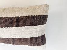 Load image into Gallery viewer, Wool Kilim Rug Pillow 10x20
