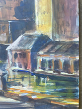 Load image into Gallery viewer, Original Cityscape Painting on Board
