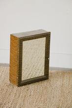 Load image into Gallery viewer, Handmade Arts and Crafts Tigerwood  Mirror with Storage
