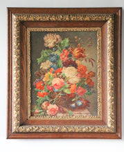 Load image into Gallery viewer, Framed Vintage Floral Print
