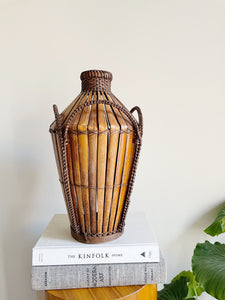 Rattan Vase