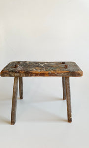 Antique Splayed Leg Artist Step Stool