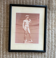 Load image into Gallery viewer, Framed Photograph of Statue of David
