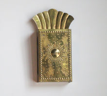 Load image into Gallery viewer, Brass Match Box Holder Made In Sweden
