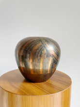 Load image into Gallery viewer, Large Art Deco Brass &amp; Copper Vase
