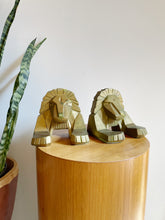 Load image into Gallery viewer, Pair of Art Deco Lion Book Ends
