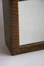 Load image into Gallery viewer, Handmade Arts and Crafts Tigerwood  Mirror with Storage
