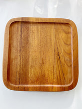 Load image into Gallery viewer, Mid Century Modern Teak Cheese Board by Dolphin
