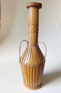 Rattan Floor Vase