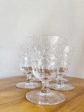 Load image into Gallery viewer, Set of 5 Crystal Glasses
