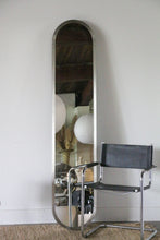 Load image into Gallery viewer, Mid Century Modern Oval Wall / Leaning Full Length Mirror 
