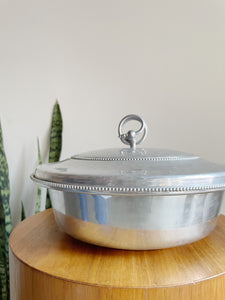 Vintage B W Buenilum Hammered Aluminum Hammered Serving Dish 1950’s