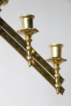 Load image into Gallery viewer, Judaica liturgical &quot;Rostand&quot; Candelabra
