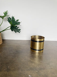 Large Brass Planter