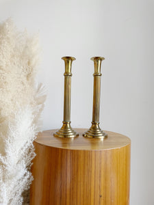 Column Brass Candle Sticks