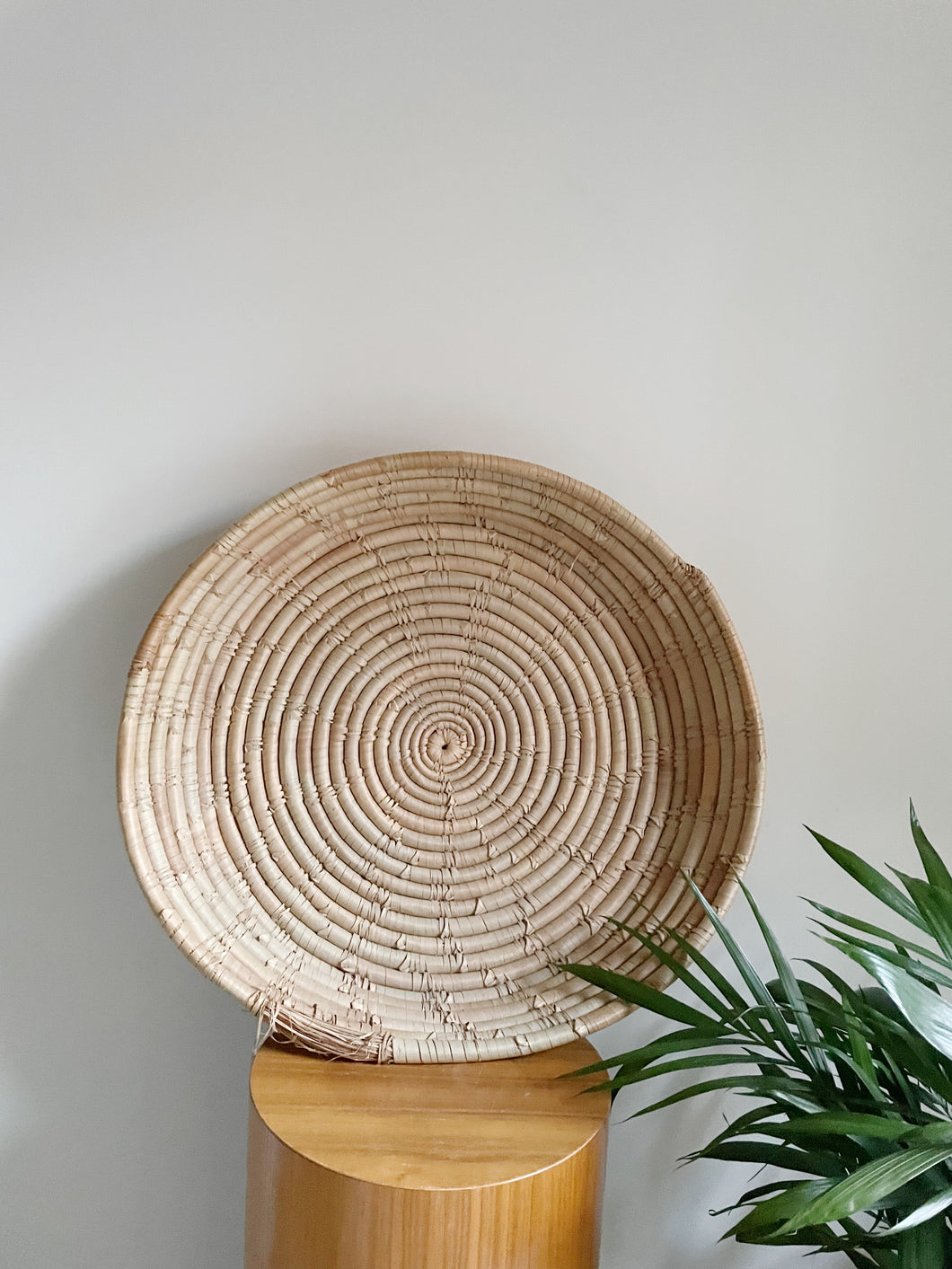 Large Woven Banana Leaf Basket