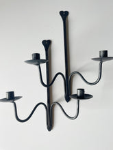 Load image into Gallery viewer, Pair of Wrought Iron Sconces
