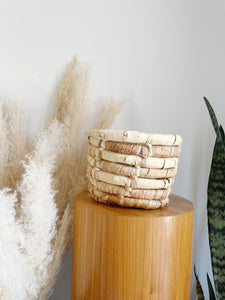 Woven Banana Leaf Planter