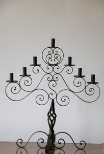 Wrought Iron Candelabra