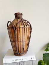 Load image into Gallery viewer, Rattan Vase
