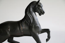 Load image into Gallery viewer, Antique Spelter Horse French

Clock Topper, c. late 1800&#39;s - early 1900&#39;s
