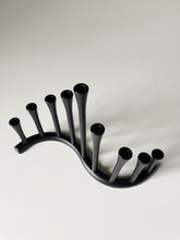 Load image into Gallery viewer, Wavy MCM Menorah  Candelabra
