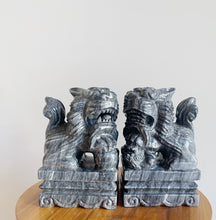 Load image into Gallery viewer, Marble Foo Dog Bookends
