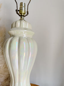 Iridescent Ginger Jar Table Lamp