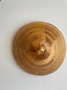 Woven Wall Hanging Hat