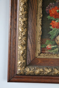 Framed Vintage Floral Print