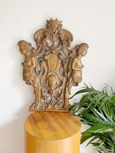 Wooden Wall Carving